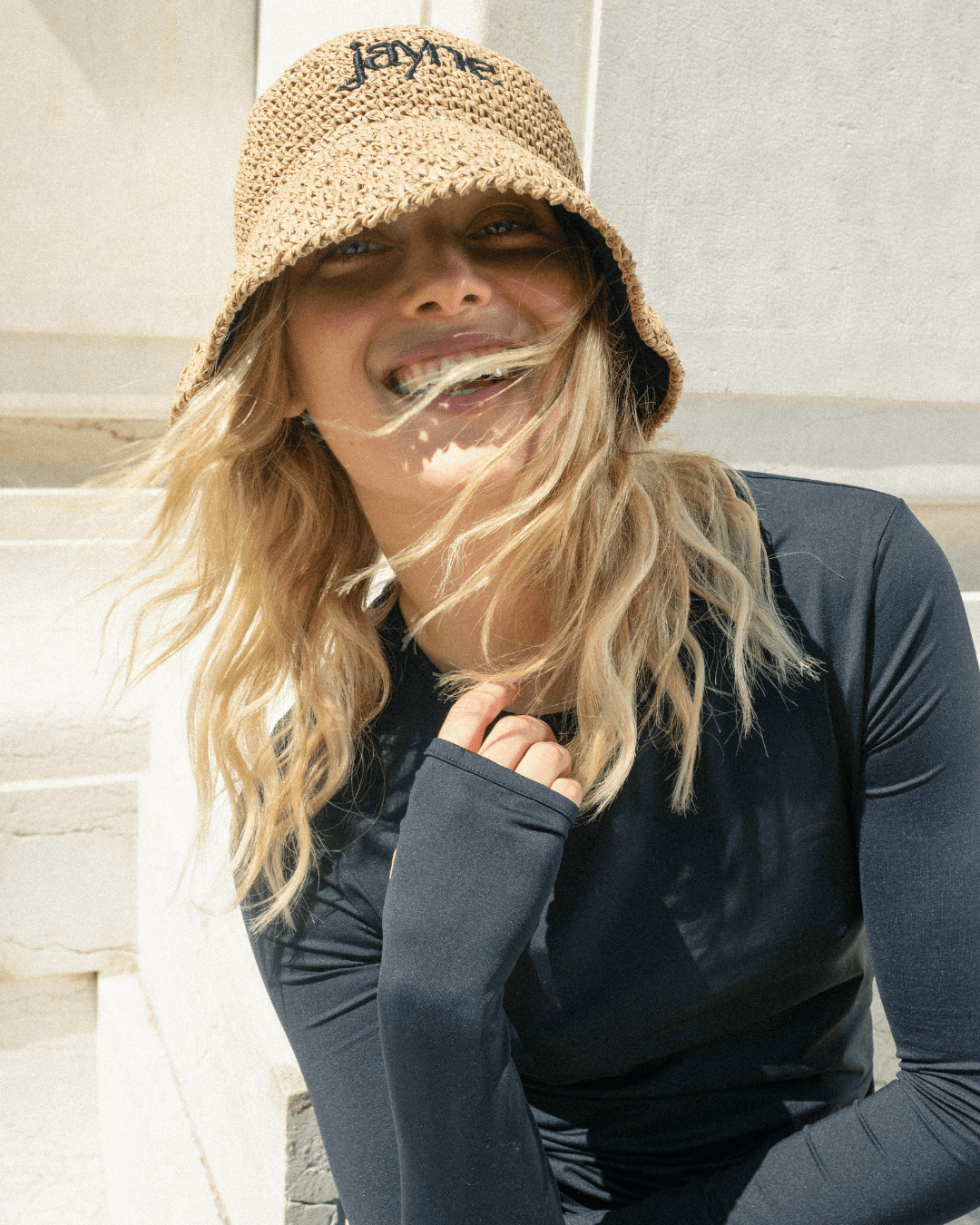 Haut Juliette - Noir - JAYNE - Anti - UV - certifié UPF 50+ - fabriqué en France