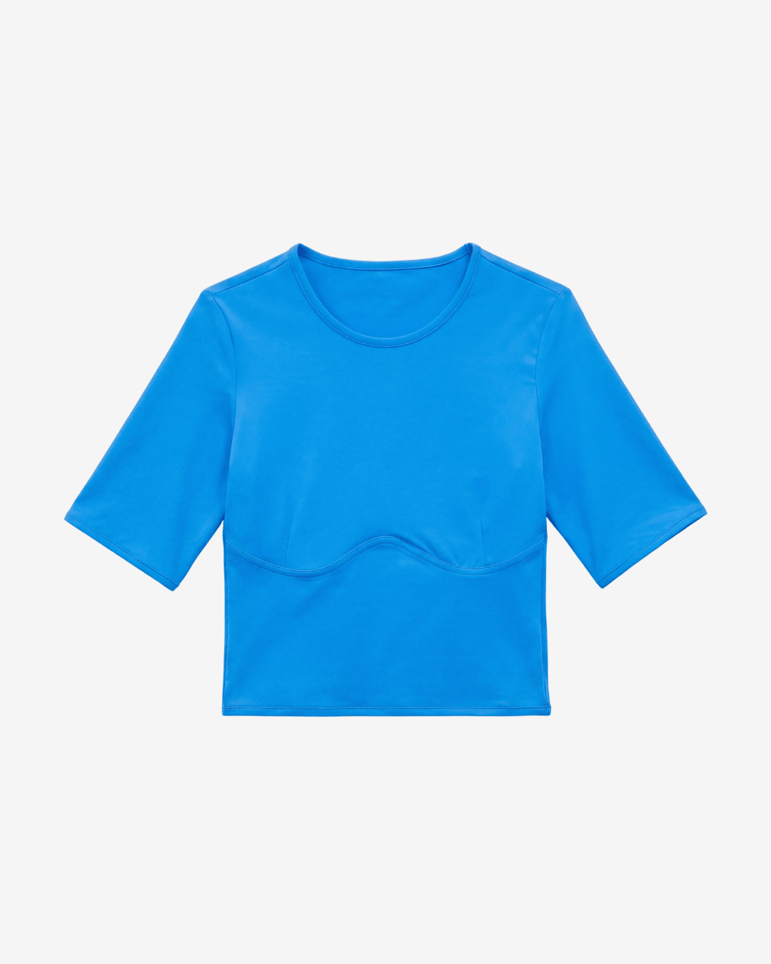 Haut Louisa - Bleu Turquoise - JAYNE - Anti - UV - certifié UPF 50+ - fabriqué en France